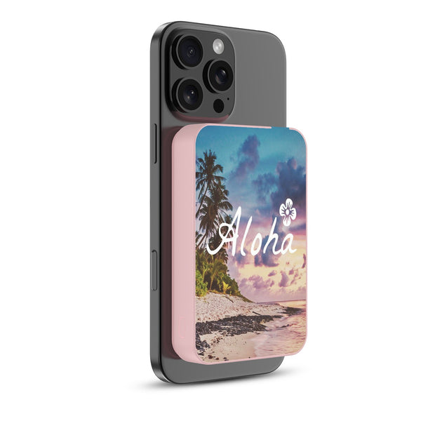 MyBat Design Lab 10000mAh Magnetic Wireless Power Bank - Pink - Aloha - MPBBAT143-PK-133-2.jpg