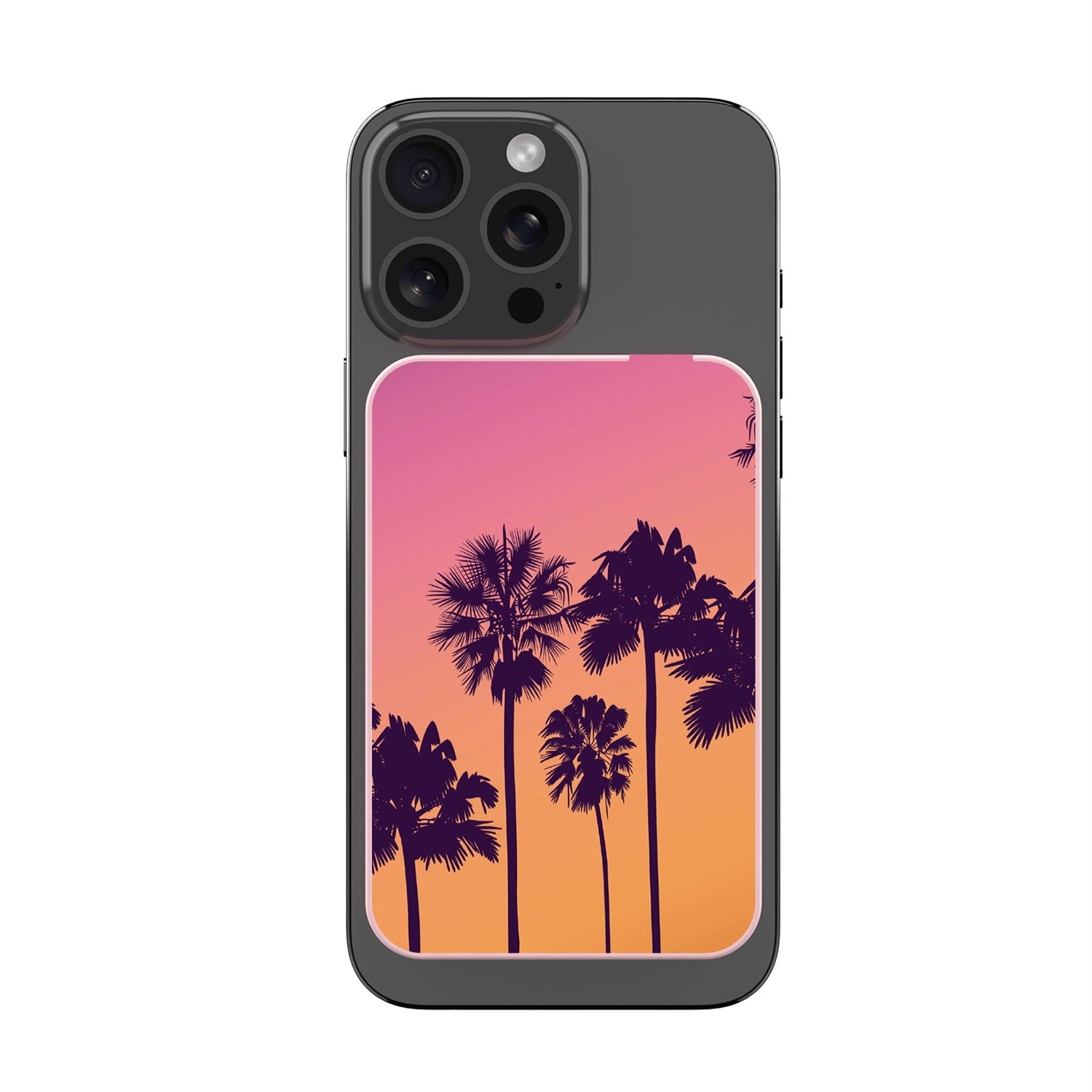 MyBat Design Lab 10000mAh Magnetic Wireless Power Bank - Pink - Palm Tree Sunset - MPBBAT143-PK-136-3.jpg