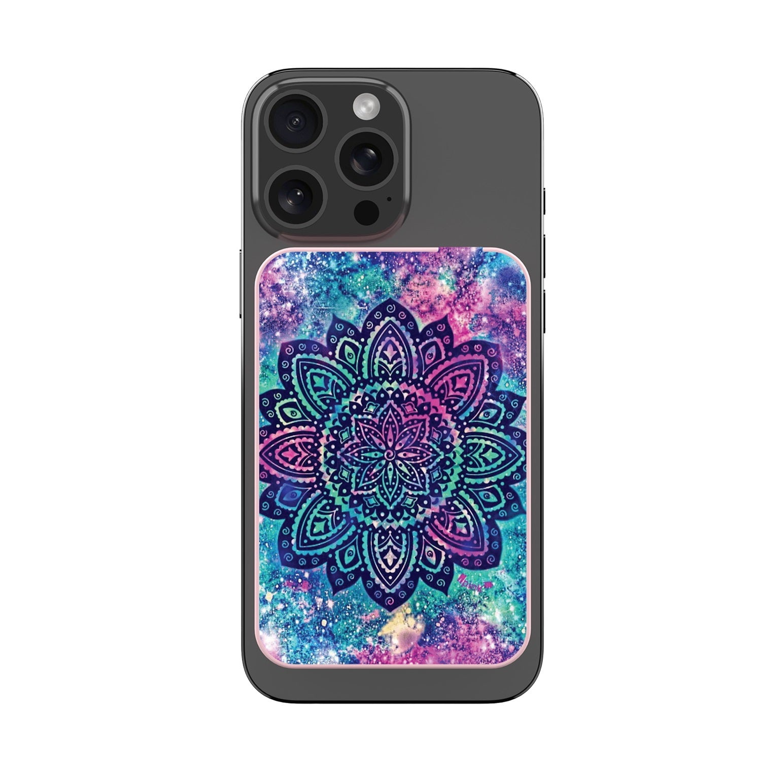 MyBat Design Lab 10000mAh Magnetic Wireless Power Bank - Pink - Cosmic Mandala - MPBBAT143-PK-165-3.jpg