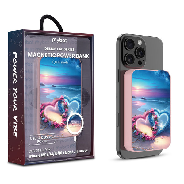 MyBat Design Lab 10000mAh Magnetic Wireless Power Bank - Pink - Heart and Soul - MPBBAT143-PK-176-1.jpg
