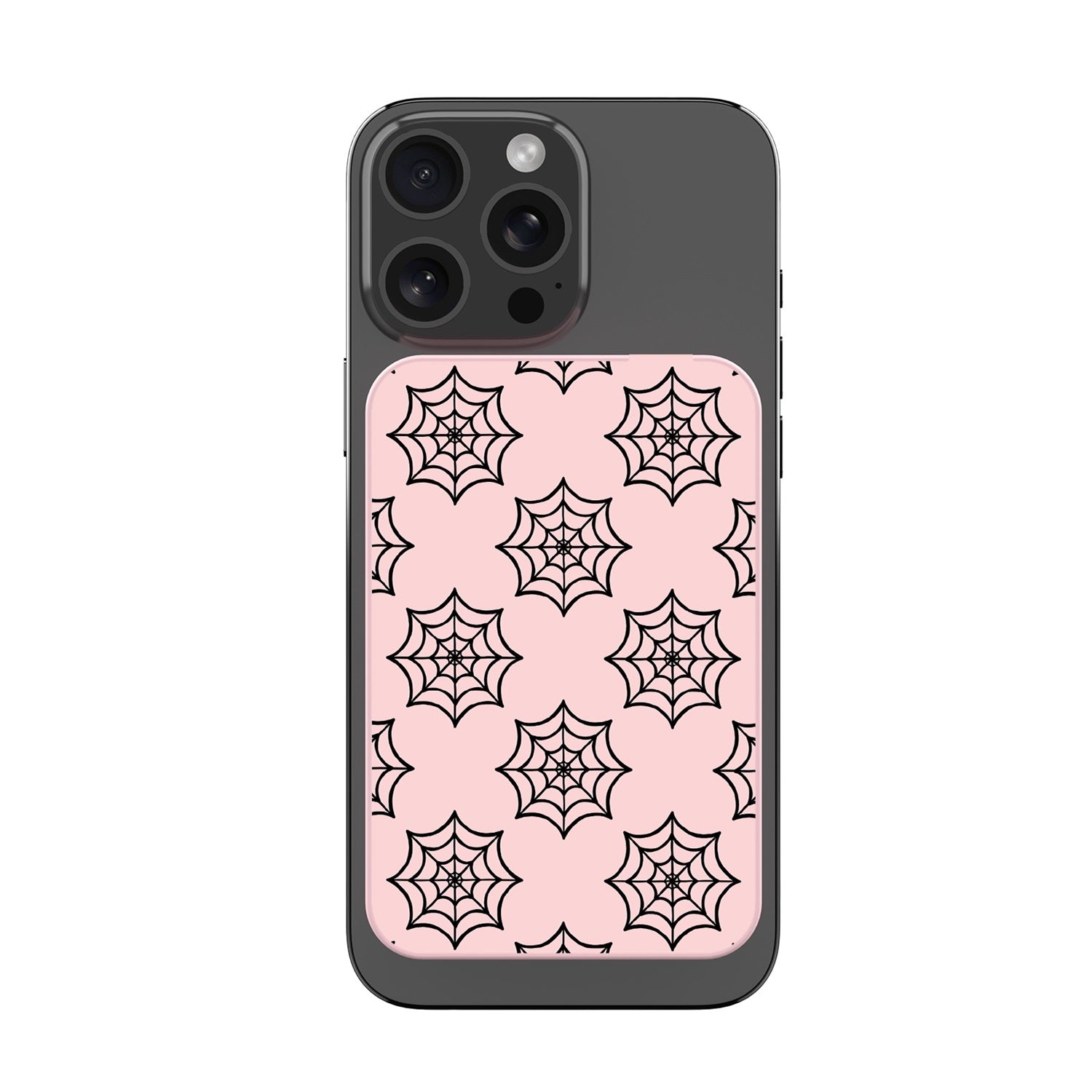 MyBat Design Lab 10000mAh Magnetic Wireless Power Bank - Pink - Pink Spider Web - MPBBAT143-PK-227-3.jpg