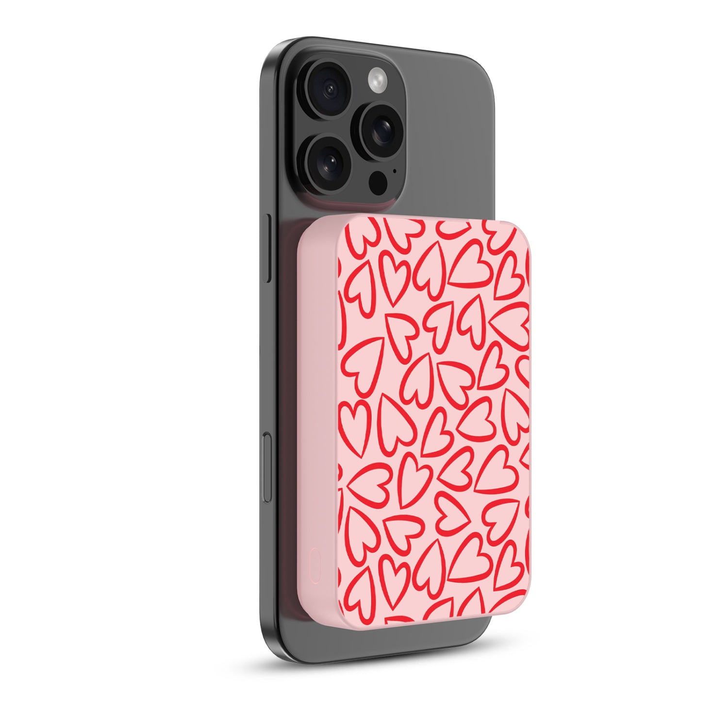 MyBat Design Lab 10000mAh Magnetic Wireless Power Bank - Pink - Endless Hearts - MPBBAT143-PK-338-2.jpg