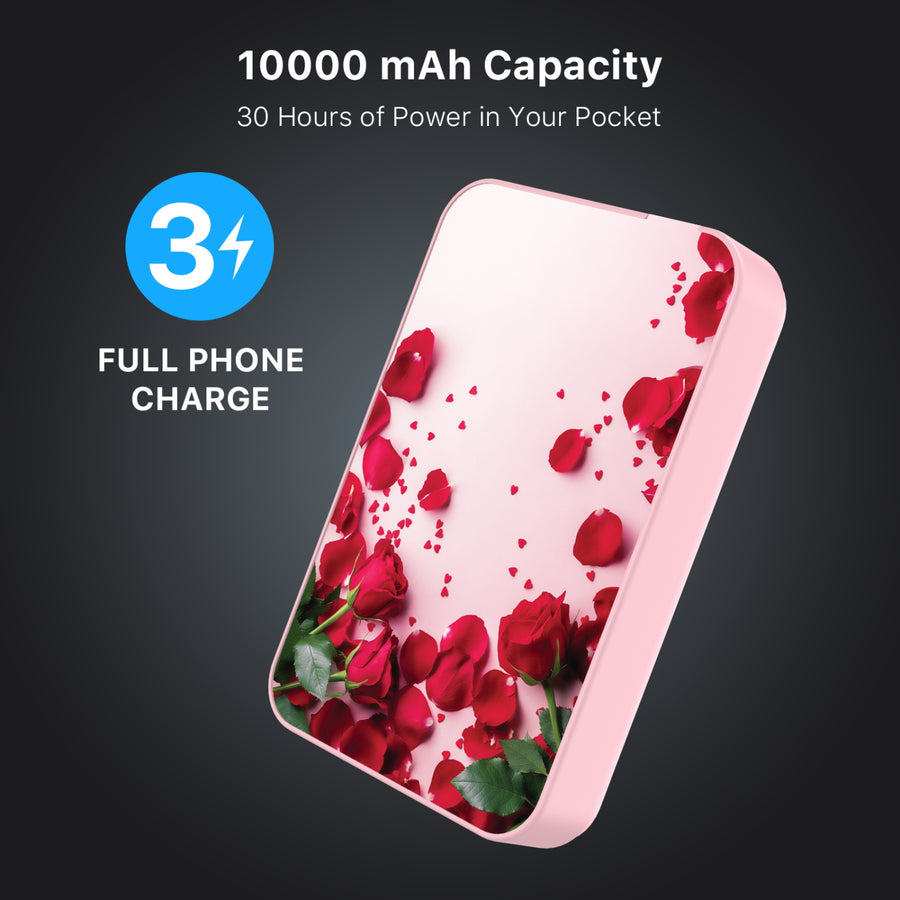 MyBat Design Lab 10000mAh Magnetic Wireless Power Bank - Pink - Rose Petals - MPBBAT143-PK-342-8.jpg
