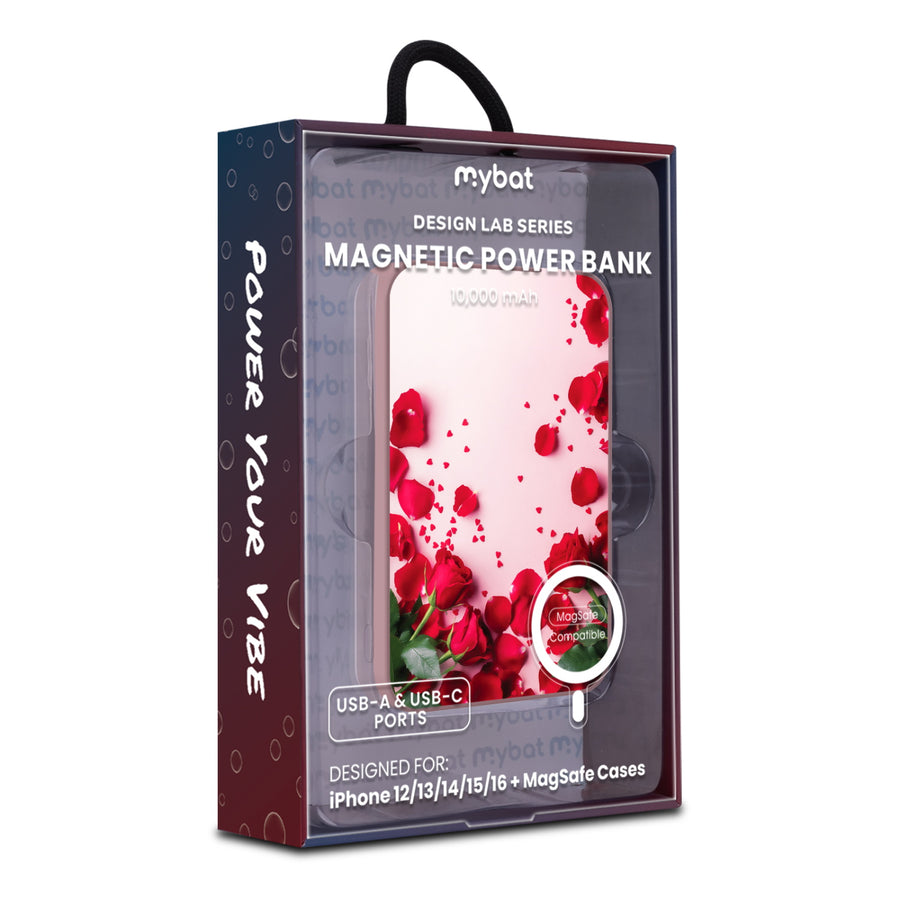 MyBat Design Lab 10000mAh Magnetic Wireless Power Bank - Pink - Rose Petals - MPBBAT143-PK-342-9.jpg