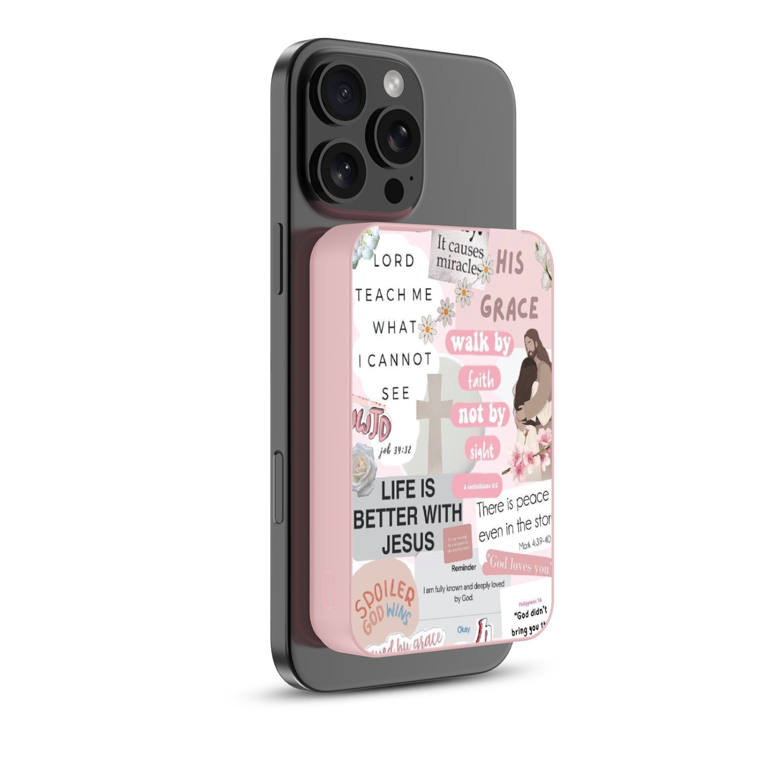 MyBat Design Lab 10000mAh Magnetic Wireless Power Bank - Pink - Jesus Loves You - MPBBAT143-PK-365-2.jpg