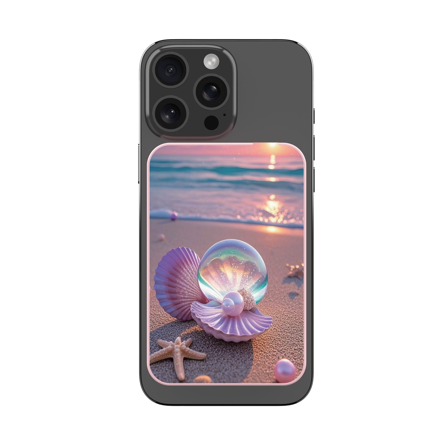 MyBat Design Lab 10000mAh Magnetic Wireless Power Bank - Pink - Seashell Beach - MPBBAT143-PK-374-3.jpg