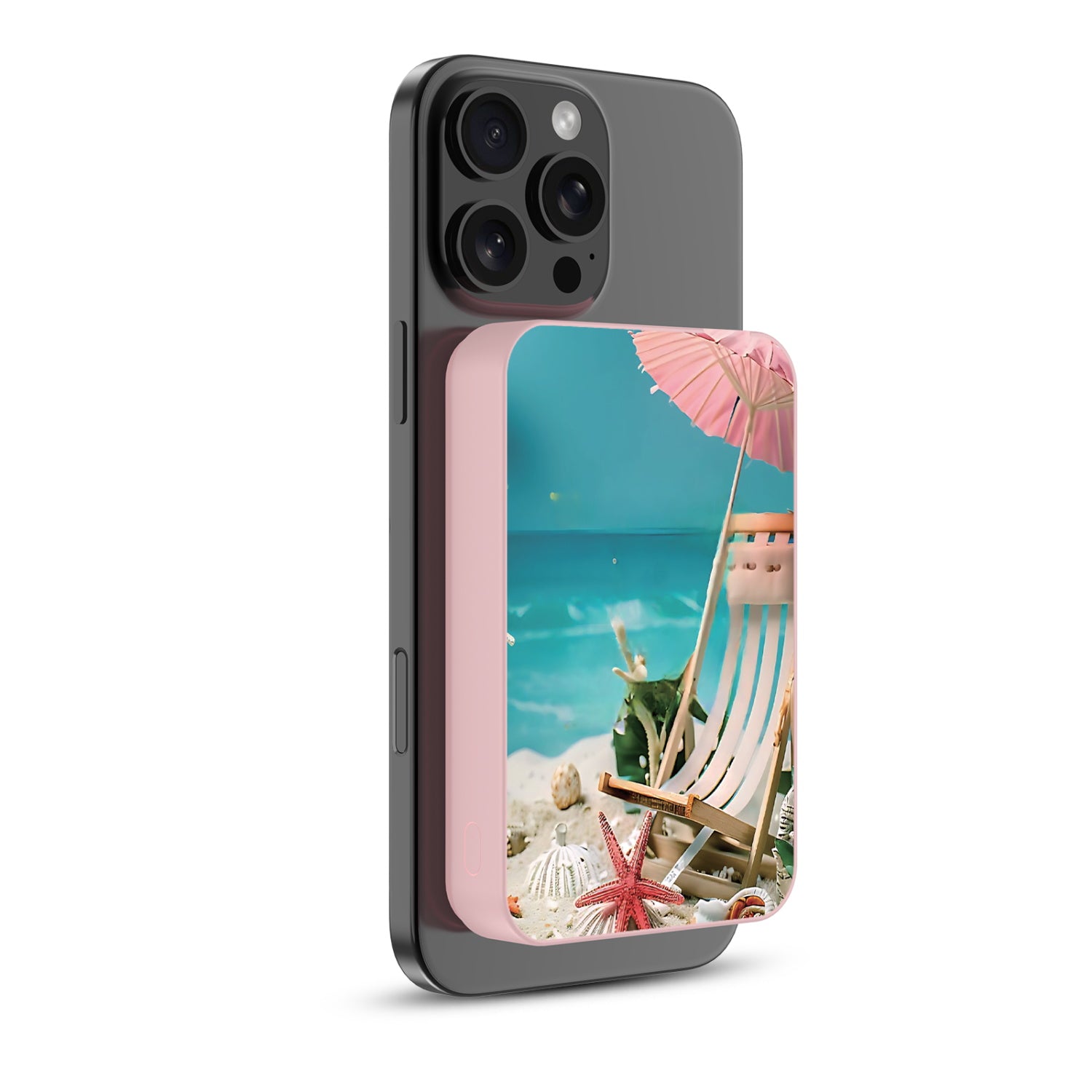 MyBat Design Lab 10000mAh Magnetic Wireless Power Bank - Pink - Sandy Shore - MPBBAT143-PK-377-2.jpg