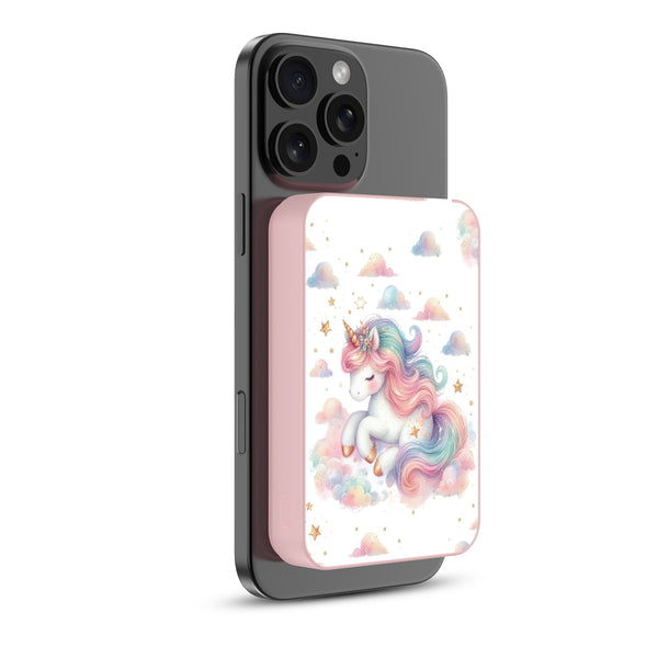 MyBat Design Lab 10000mAh Magnetic Wireless Power Bank - Pink - Rainbow Unicorn - MPBBAT143-PK-392-2.jpg