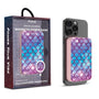 MyBat Design Lab 10000mAh Magnetic Wireless Power Bank - Pink - Mermaid Scales