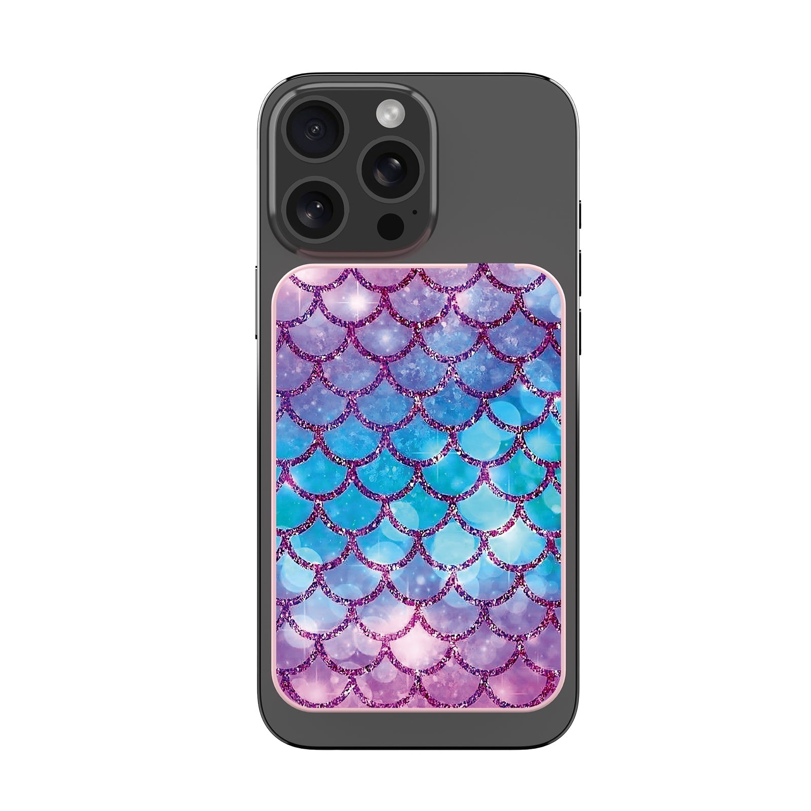 MyBat Design Lab 10000mAh Magnetic Wireless Power Bank - Pink - Mermaid Scales - MPBBAT143-PK-458-3.jpg