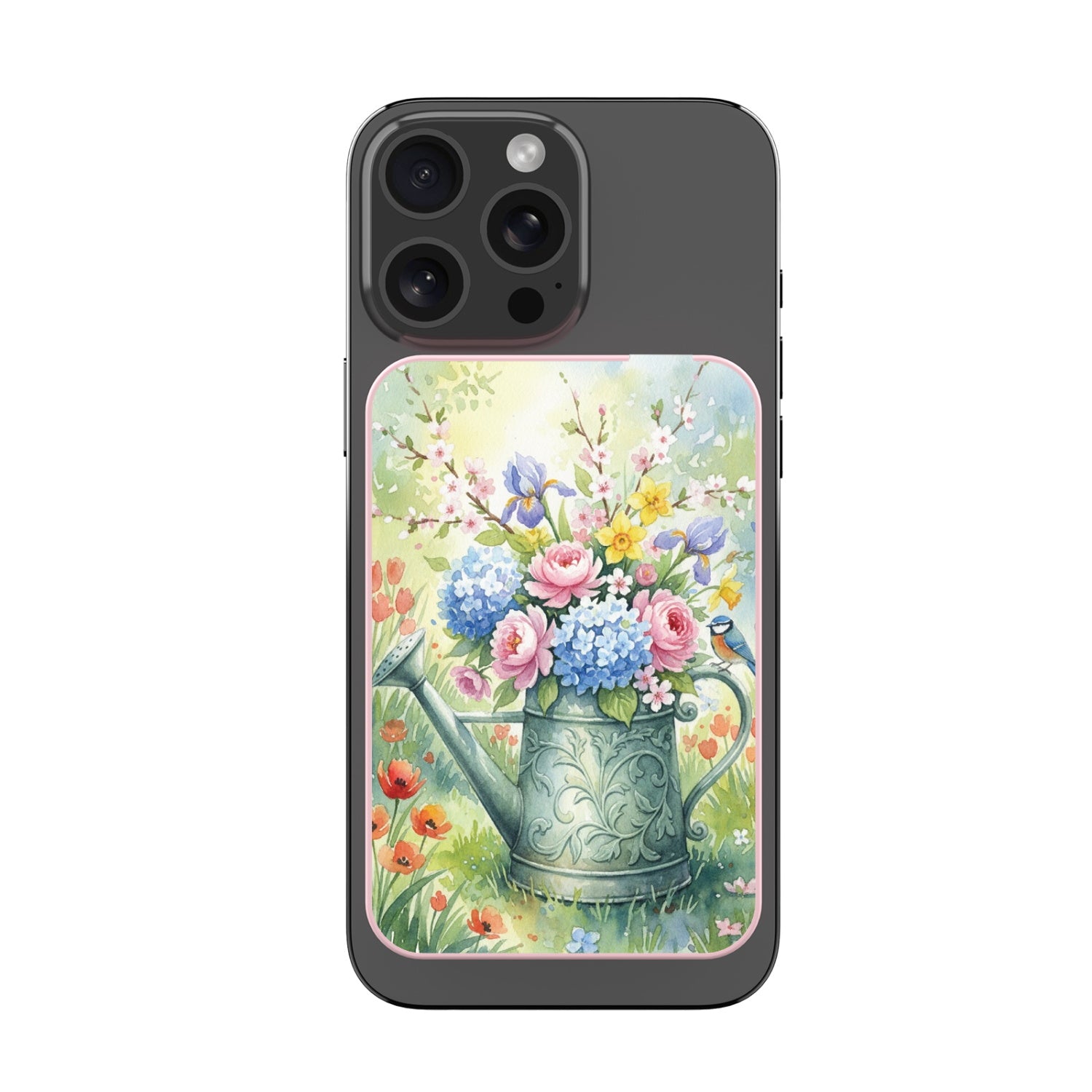 MyBat Design Lab 10000mAh Magnetic Wireless Power Bank - Pink - Backyard Bouquet - MPBBAT143-PK-469-3.jpg