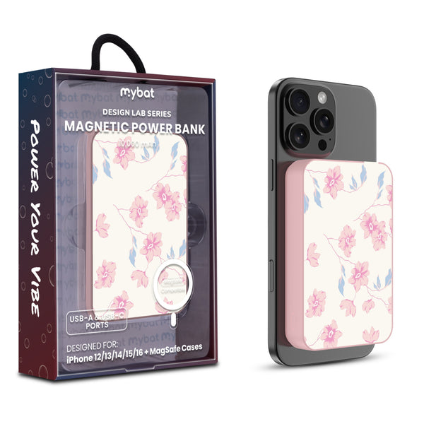 MyBat Design Lab 10000mAh Magnetic Wireless Power Bank - Pink - Rose Mallow - MPBBAT143-PK-474-1.jpg