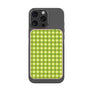 MyBat Design Lab 10000mAh Magnetic Wireless Power Bank - Pink - Green Gingham - MPBBAT143-PK-476-3.jpg
