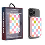 MyBat Design Lab 10000mAh Magnetic Wireless Power Bank - Pink - Pastel Check