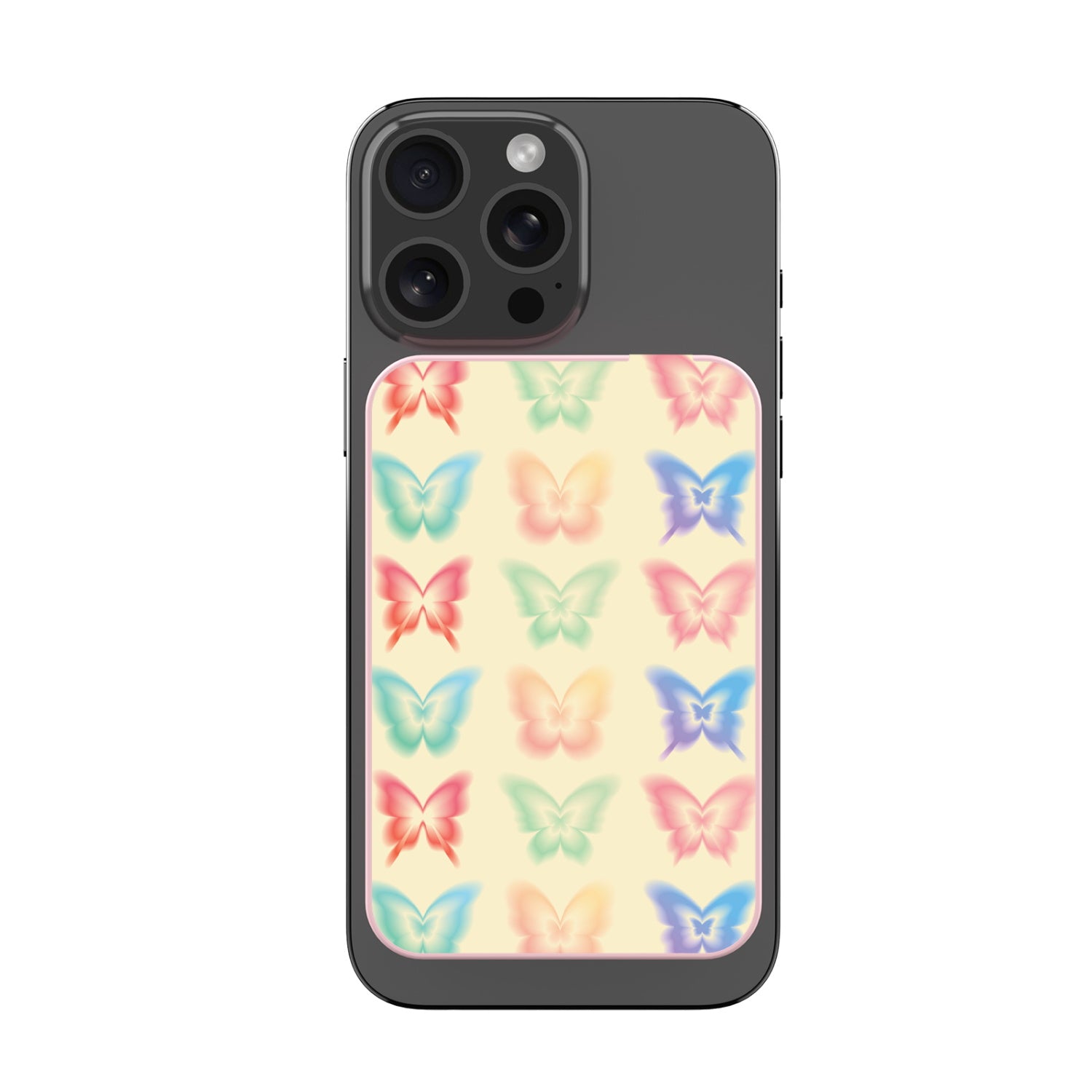 MyBat Design Lab 10000mAh Magnetic Wireless Power Bank - Pink - Technicolor Butterflies - MPBBAT143-PK-487-3.jpg