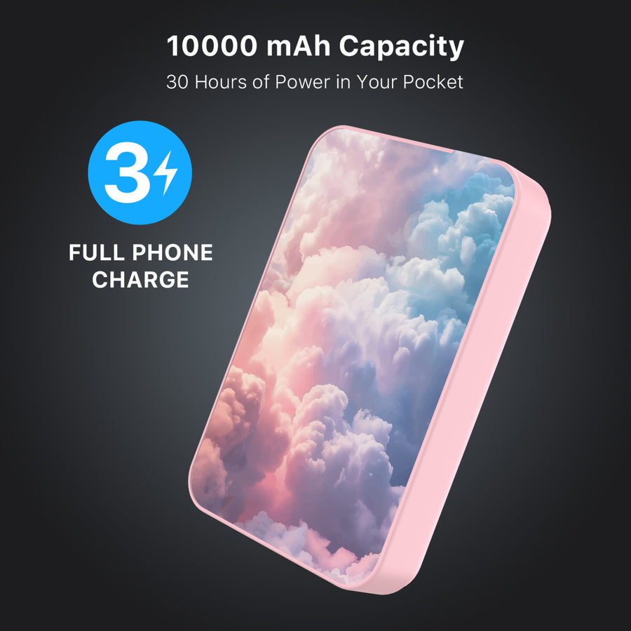 MyBat Design Lab 10000mAh Magnetic Wireless Power Bank - Pink - Cloudscape - MPBBAT143-PK-490-8.jpg