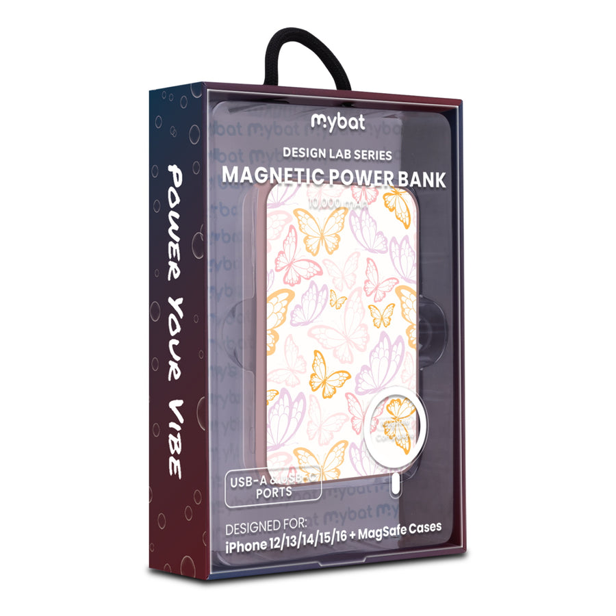MyBat Design Lab 10000mAh Magnetic Wireless Power Bank - Pink - Wing Outline - MPBBAT143-PK-491-9.jpg