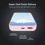 MyBat Design Lab 10000mAh Magnetic Wireless Power Bank - Pink - Fuji Blossoms - MPBBAT143-PK-492-7.jpg