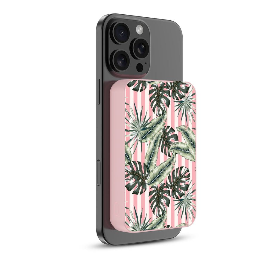 MyBat Design Lab 10000mAh Magnetic Wireless Power Bank - Pink – Palm Springs - MPBBAT143-PK-532-1.JPG