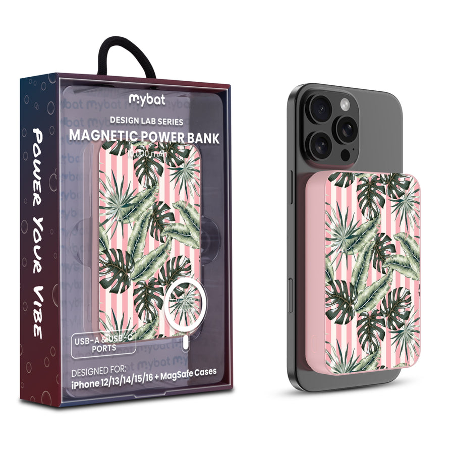 MyBat Design Lab 10000mAh Magnetic Wireless Power Bank - Pink – Palm Springs - MPBBAT143-PK-532.JPG