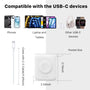 MyBat 10000mAh PowerLoop Power Bank with USB-C Cable & Watch Charger - White - MPBBAT161-8.jpg