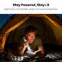 MyBat LightSpeed 5000 mAh Power Bank + Flashlight - White