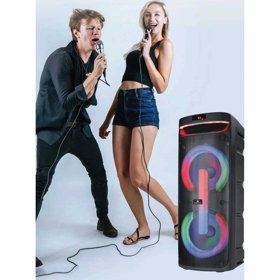 MaxPower Party Box 10" Bluetooth Speaker with LED Lights - Black - MPD1010B-PARTYBOX-10-2.jpg