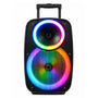 Maxpower 15” Portable Karaoke Trolley Speaker System Heavy Bass With Adjustable DJ Tripod Stand & Wired Microphone - Black - MPD1238-2.JPG