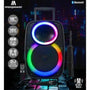 Maxpower 15” Portable Karaoke Trolley Speaker System Heavy Bass With Adjustable DJ Tripod Stand & Wired Microphone - Black - MPD1238-5.JPG
