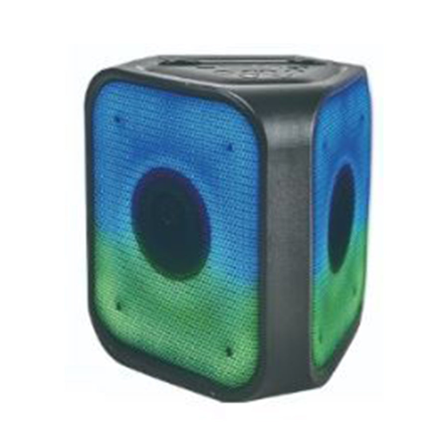 MaxPower Glow X 1 - Dual Sided Karaoke Bluetooth Speakers With Different Led Light Modes And Mic - Black - MPD1406-GLOW-2.jpg