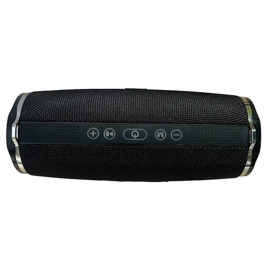 MaxPower Cyclone Portable Splash proof & dust proof Bluetooth speaker with shoulder strap - Black - MPD189-BK-1.JPG