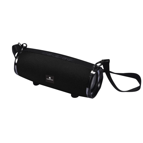MaxPower Cyclone Portable Splash proof & dust proof Bluetooth speaker with shoulder strap - Black - MPD189-BK-3.JPG