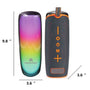 MaxPower Glow Jam 9.8" Portable Light Up Speaker With Different Led Light Modes - Black - MPD396-BK-4.jpg