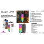 MaxPower Glow Jam 9.8" Portable Light Up Speaker With Different Led Light Modes - Black - MPD396-BK-5.jpg