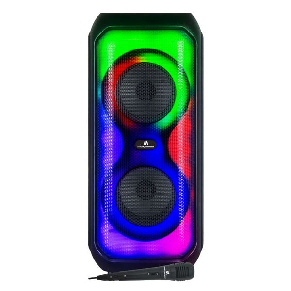 MaxPower AURA 4" x 2 Bluetooth Speaker with Mic - Black - MPD426-AURA-1.jpg