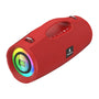 MaxPower Ultra Pro M2 Portable Bluetooth Speaker with LED Lights & Shoulder Strap - Red