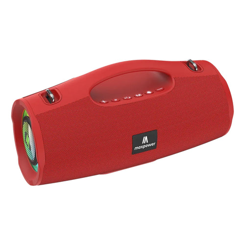 MaxPower Ultra Pro M2 Portable Bluetooth Speaker with LED Lights & Shoulder Strap - Red - MPD437-RD-2.jpg