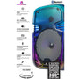Maxpower 8" Full-Body Translucent Led Light Show Karaoke Bluetooth Speaker With Mic - Black - MPD492-BK-4.JPG