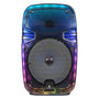 Maxpower 8" Full-Body Translucent Led Light Show Karaoke Bluetooth Speaker With Mic - Black - MPD492-BK.JPG