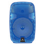 Maxpower 8" Full-Body Translucent Led Light Show Karaoke Bluetooth Speaker With Mic - Blue - MPD492-BL-1.JPG