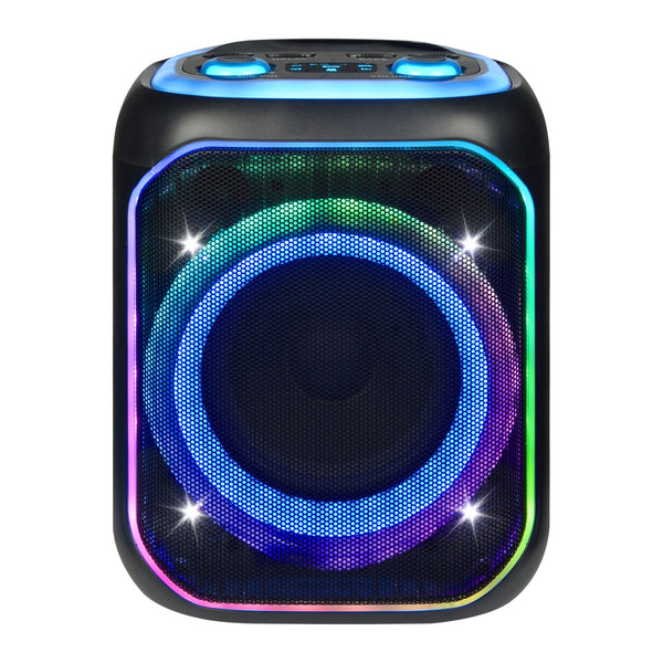 MaxPower Lumi Blast Karaoke Speaker with LED Lights + Wireless Mic - Black - MPD495-LUMI-BLAST-1.jpg