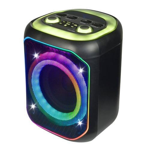 MaxPower Lumi Blast Karaoke Speaker with LED Lights + Wireless Mic - Black - MPD495-LUMI-BLAST-2.jpg