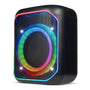 MaxPower Lumi Blast Karaoke Speaker with LED Lights + Wireless Mic - Black