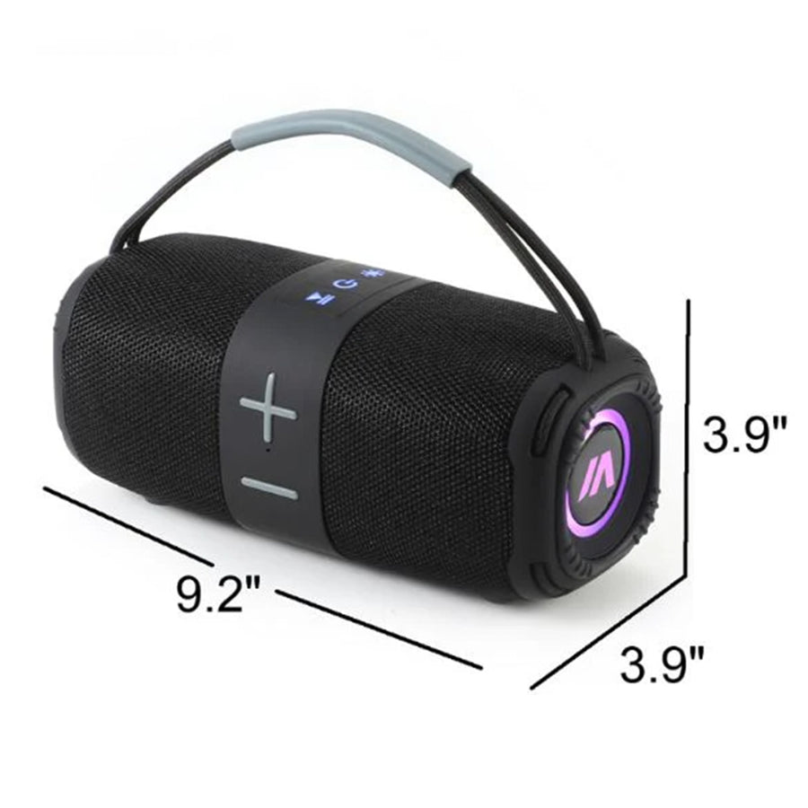 MaxPower Pulse M1 Portable Bluetooth Speaker with Built-in Handle - Black - MPD668-BK-2.jpg