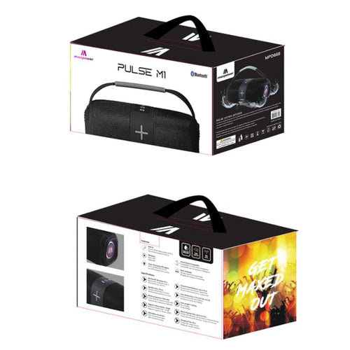 MaxPower Pulse M1 Portable Bluetooth Speaker with Built-in Handle - Black - MPD668-BK-7.jpg