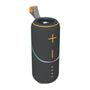 MaxPower Pulse Xtreme Water-Resistant Portable Bluetooth Speaker with LED Lights - Black