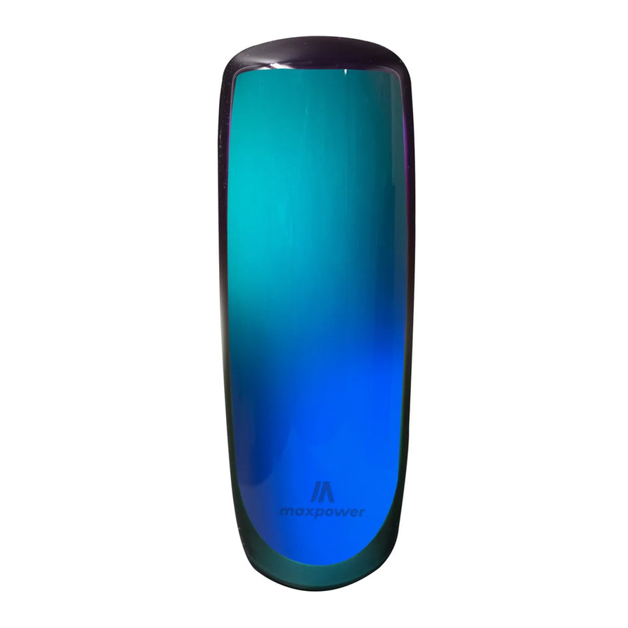 MaxPower Beat Glow Portable Bluetooth Speaker with Water Resistance, Different LED Lights,  and Dust Proof - Black - MPD675BK-BEAT-GLOW-8.jpg