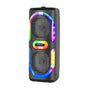 MaxPower MPD6D 6.5" Dual-Woofer Karaoke Speaker with LED Lights  + Mic - Black - MPD6D-2.jpg