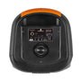 MaxPower 6.5" x 2 wooofers karaoke Bluetooth speaker with mic & different LED light modes - Black - MPD6M-4.JPG