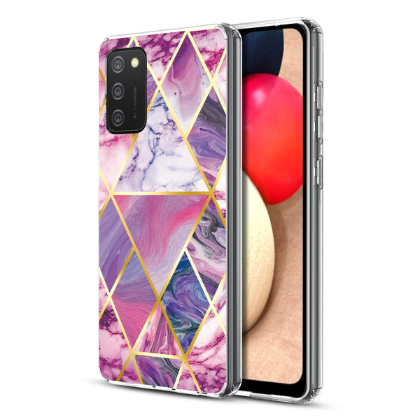 MyBat Fusion Protector Cover for Samsung Galaxy A02s - Electroplated Purple Marbling - MSA02SCSFSSM323-2.jpg